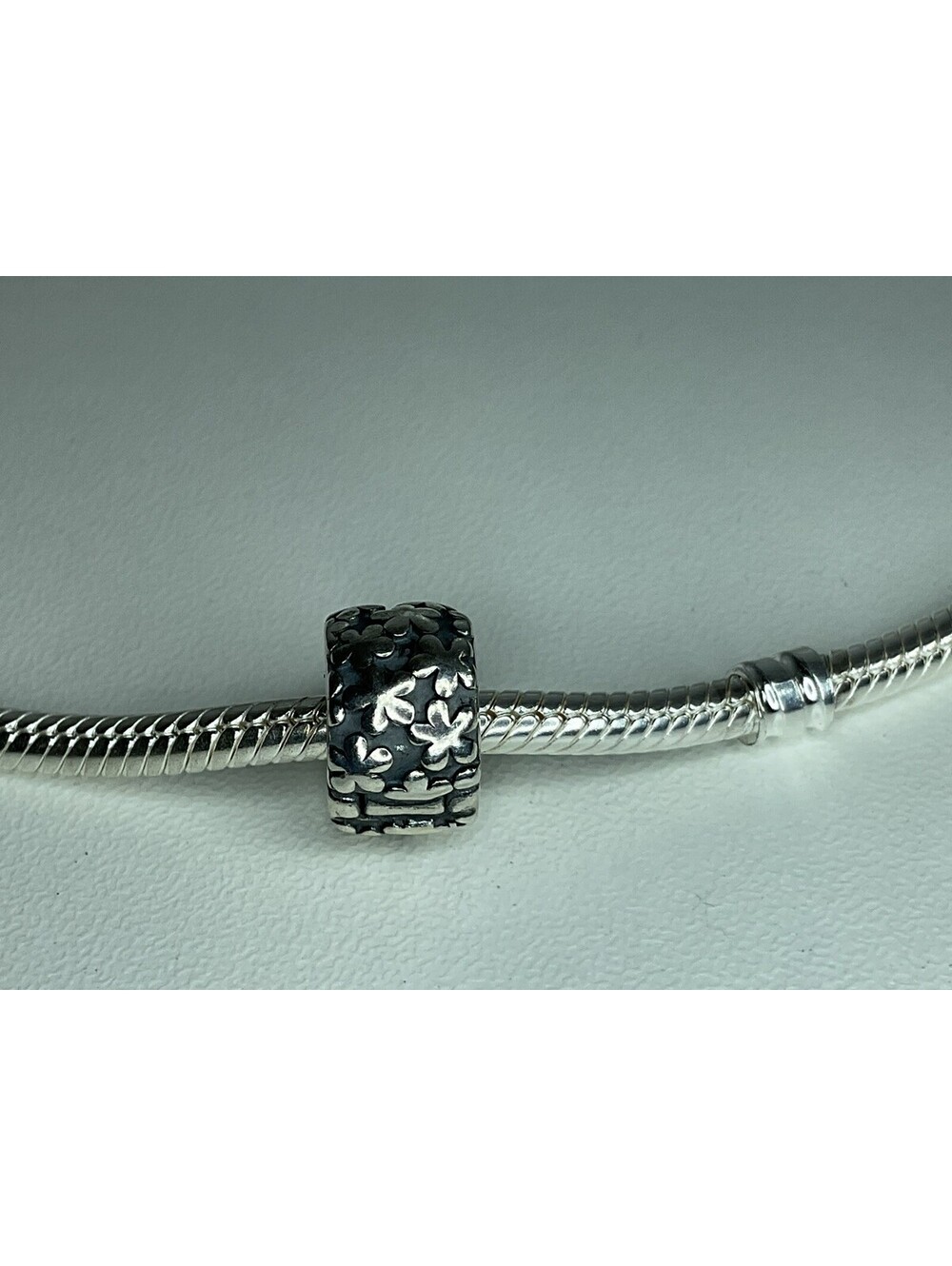 Pandora Flowers Clip Charm Retired